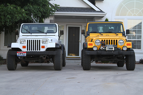 Difference between cj and tj jeep #1